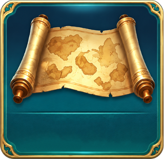 Jade Treasure Map bonus game